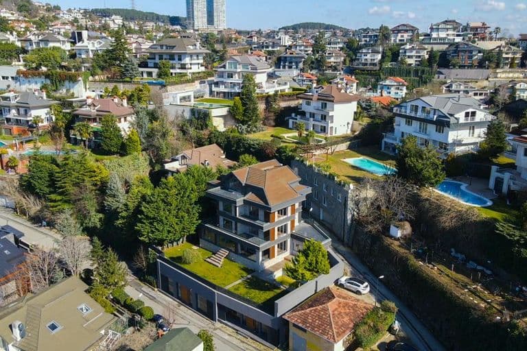 Acarkent'te Konaklar Manzaralı Yenilenmiş CR Tipi Villa 20